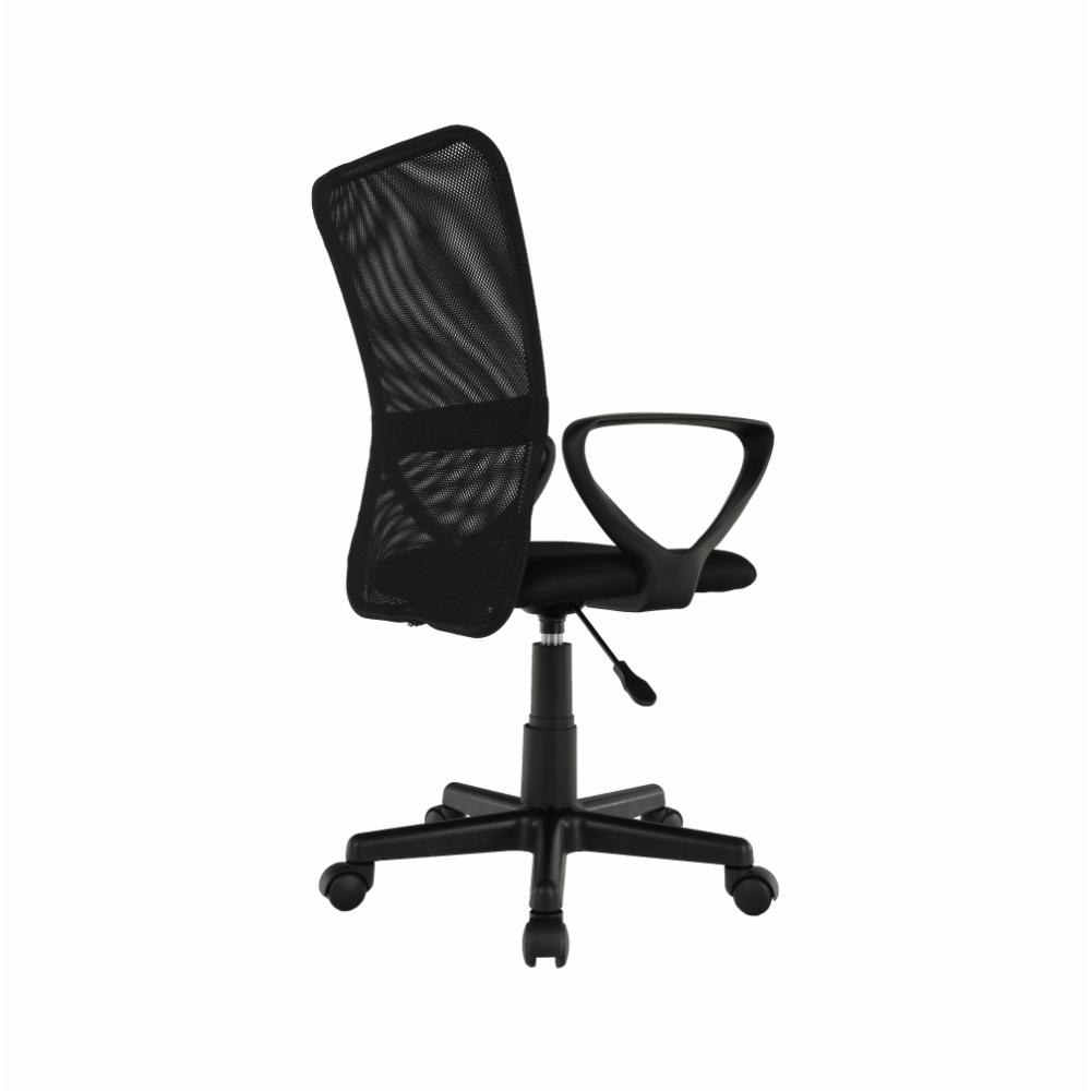 Scaun de birou, negru, REMO 2 NEW
