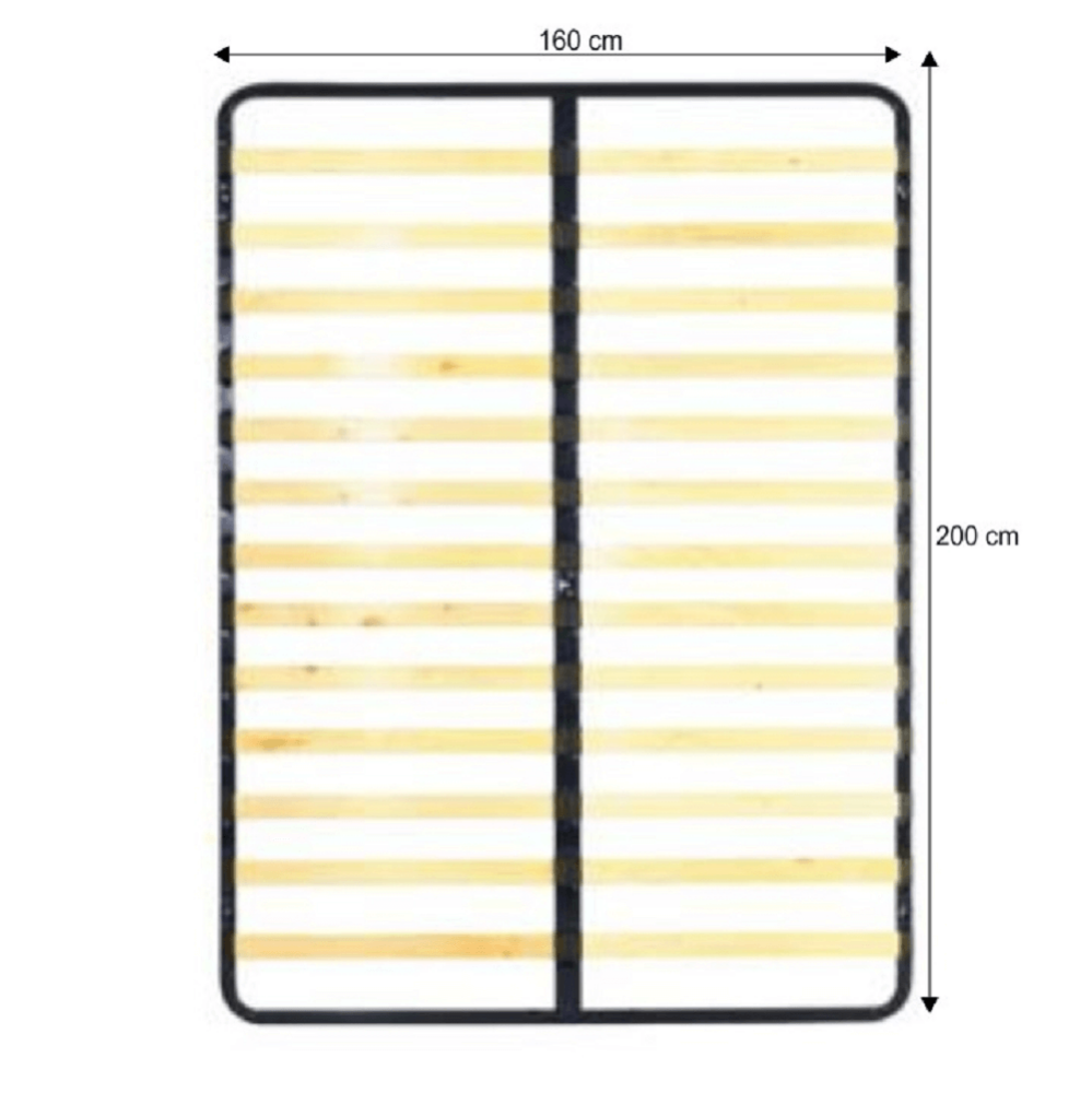 Somieră cu cadru fix, 60x200, SOMIERĂ METAL 7866