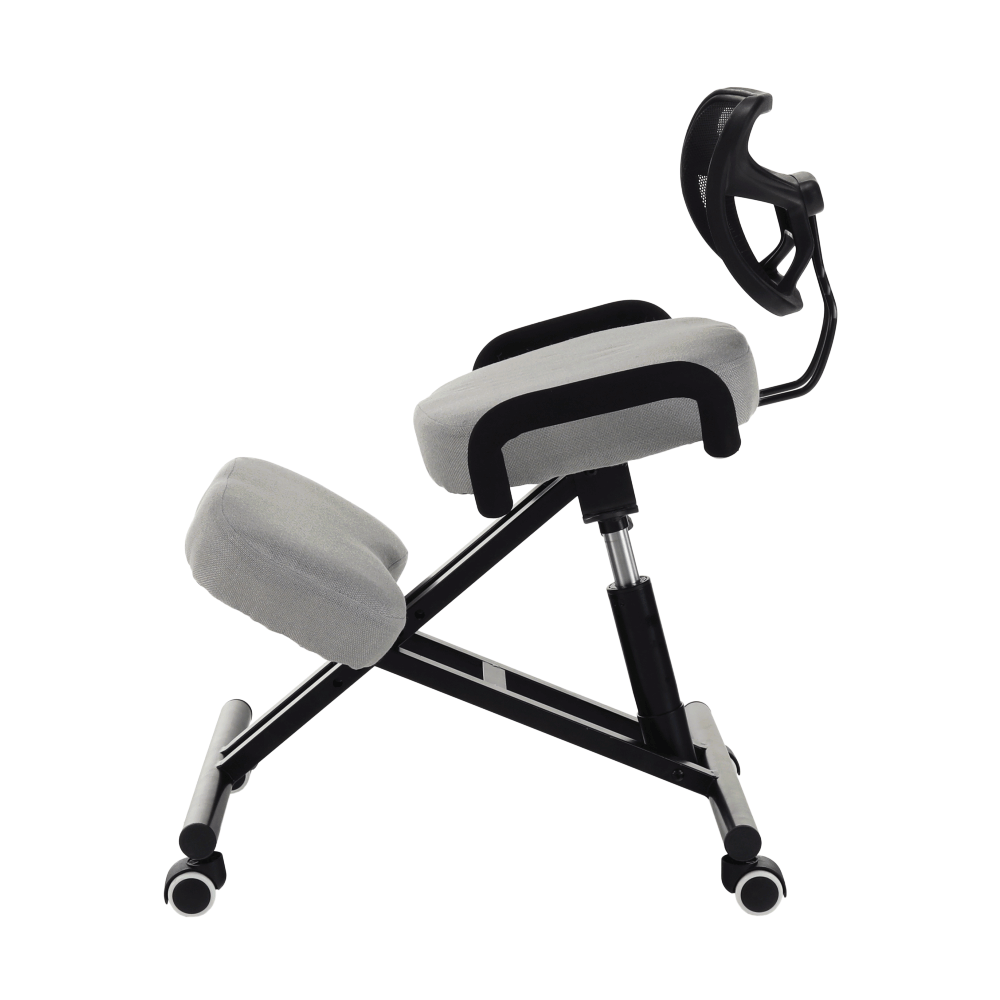 Scaun de îngenunchiere ergonomic, gri-maro Taupe / negru, RUFUS