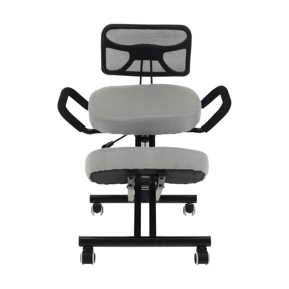 Scaun de îngenunchiere ergonomic, gri-maro Taupe / negru, RUFUS