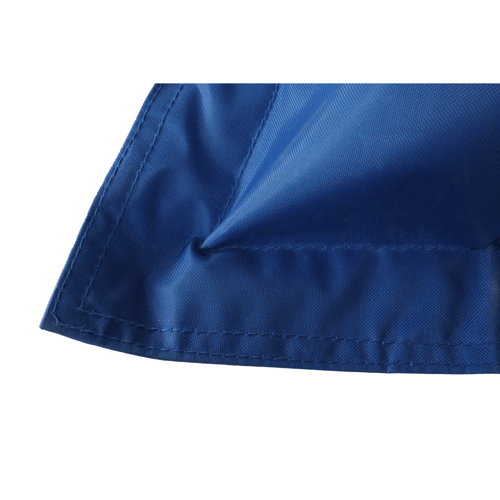 Fotoliu tip sac, material textil albastru, GETAF