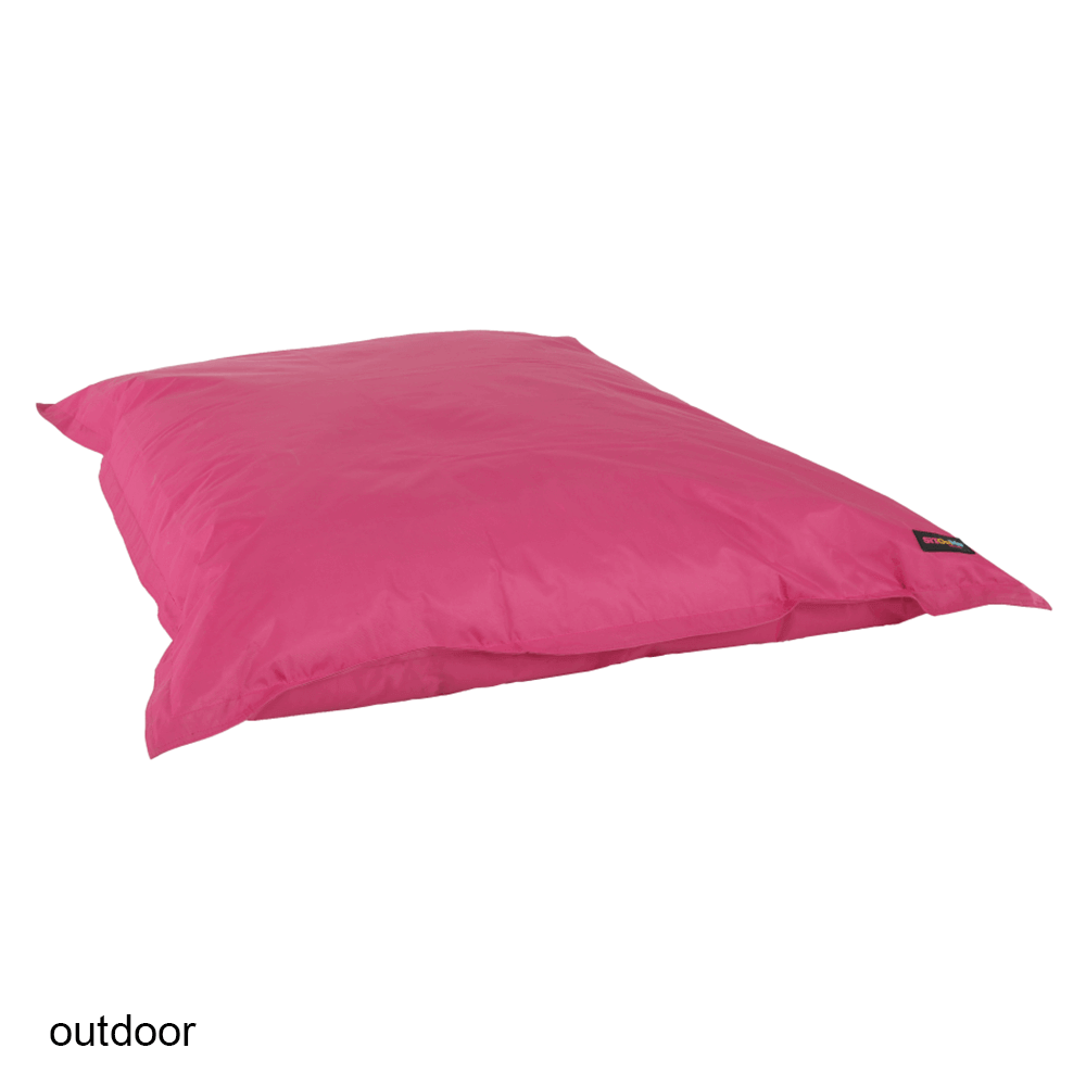 Fotoliu tip sac, material textil roz, GETAF