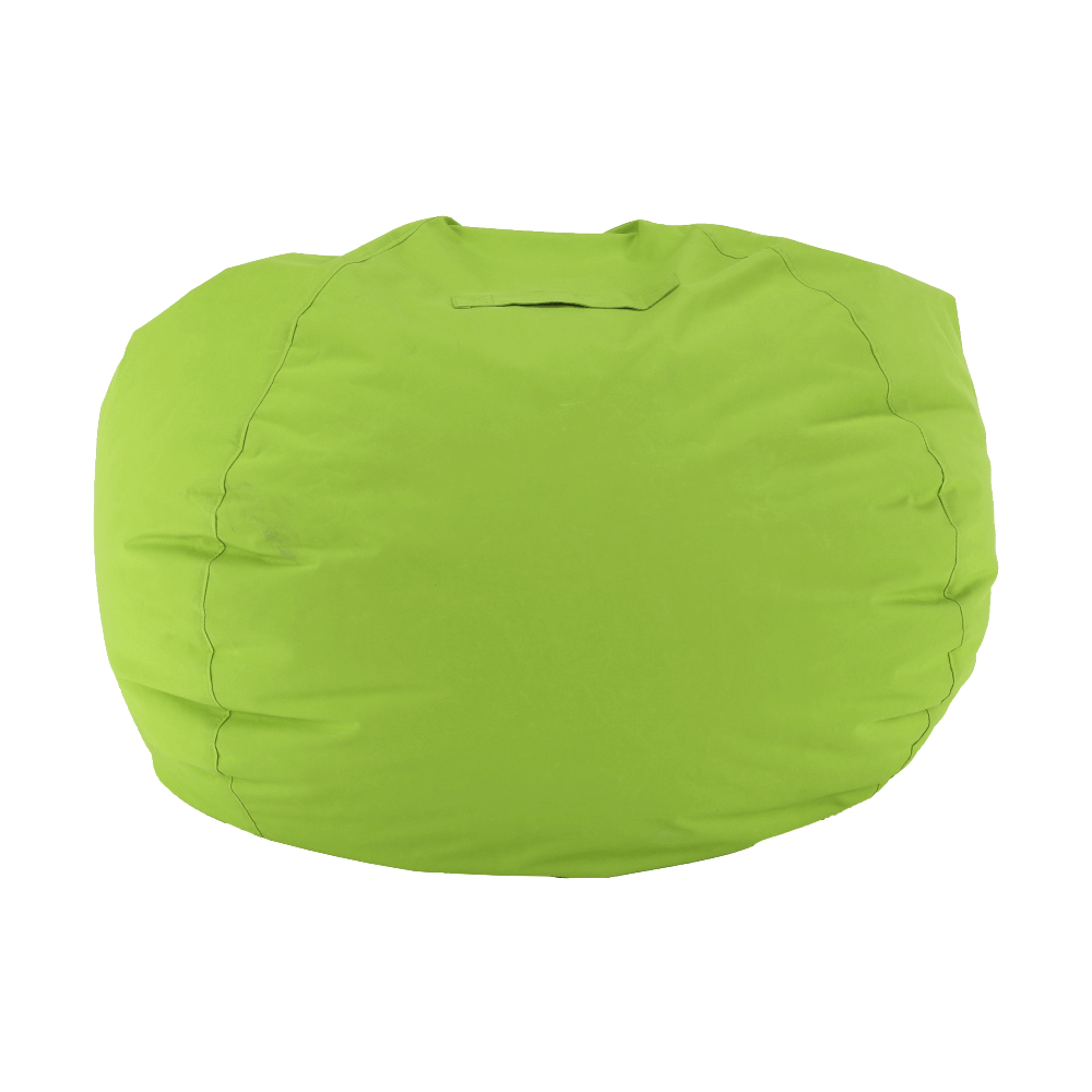 Fotoliu tip sac, material textil verde, KATANI