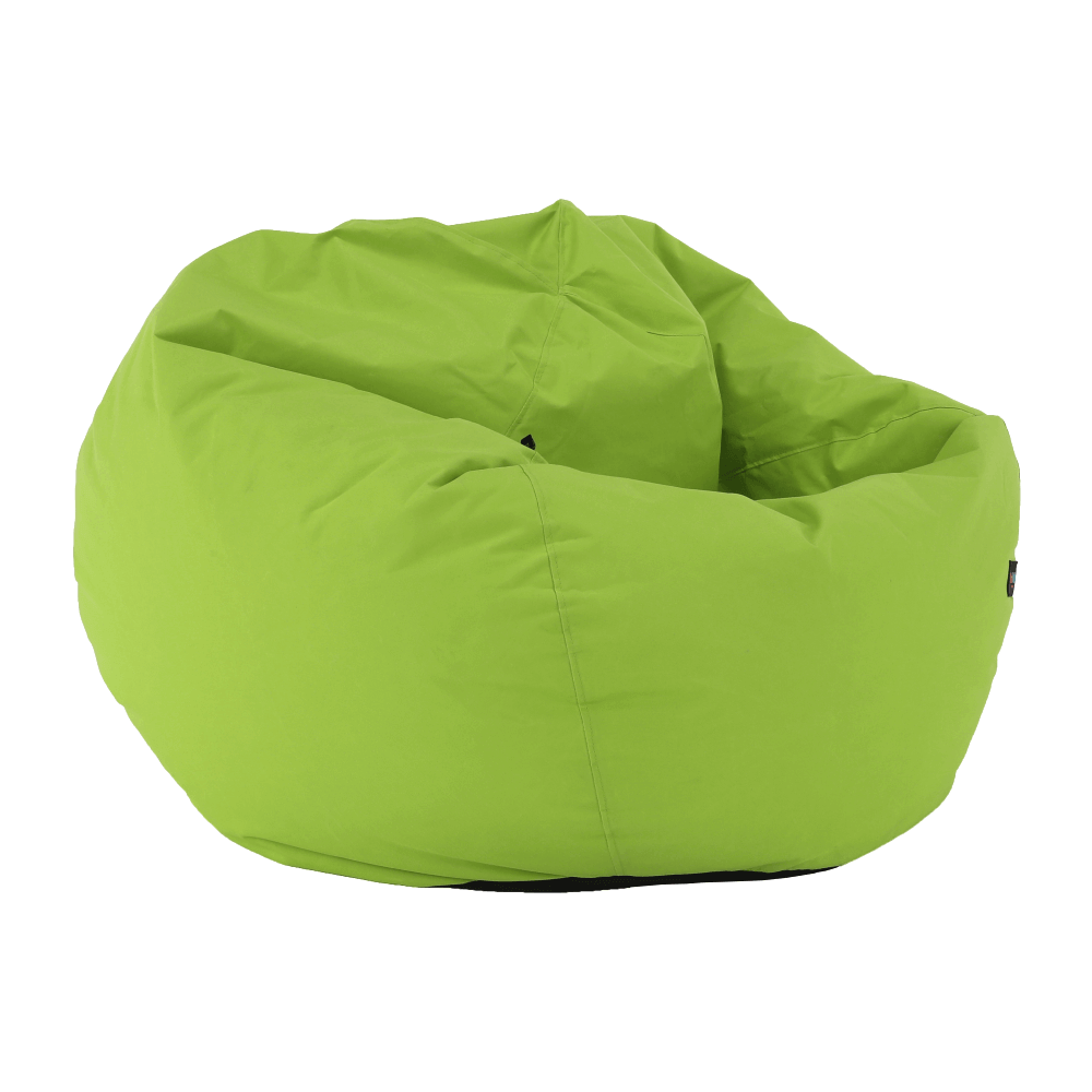 Fotoliu tip sac, material textil verde, KATANI
