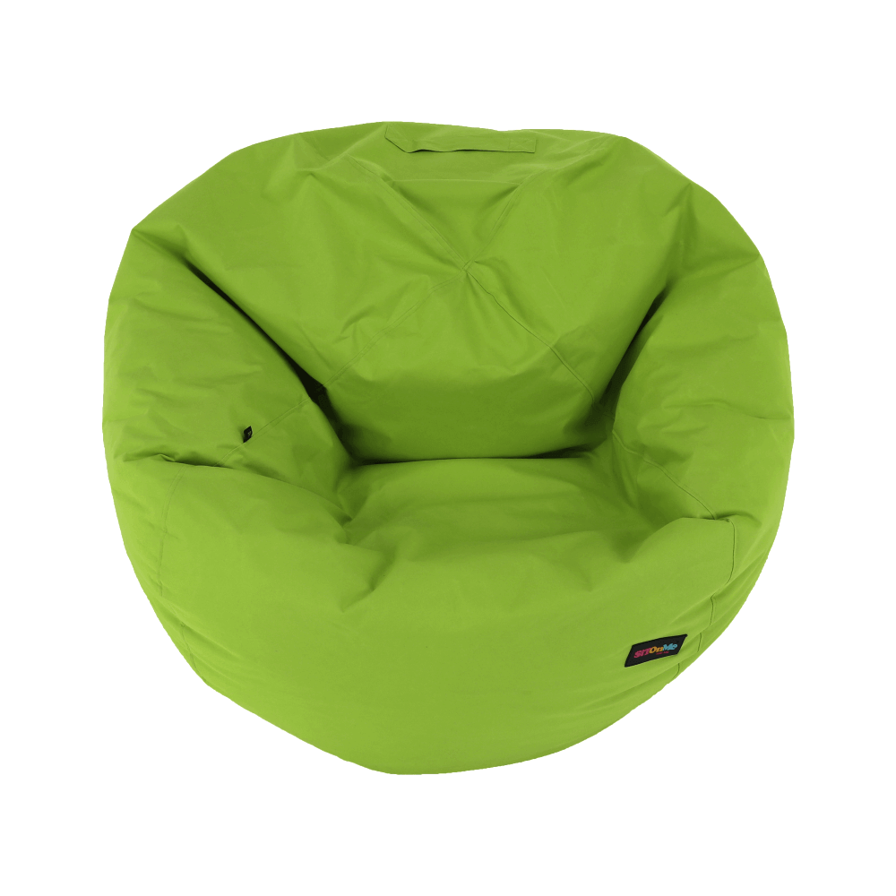 Fotoliu tip sac, material textil verde, KATANI