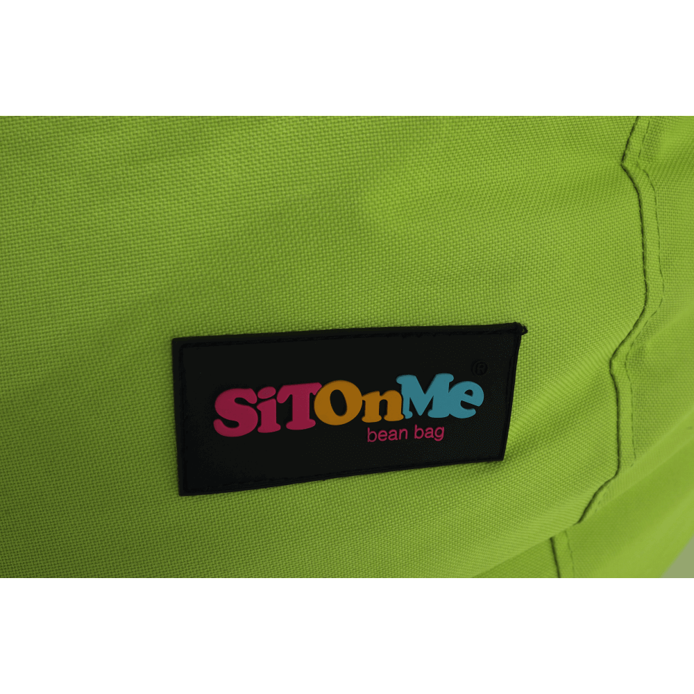 Fotoliu tip sac, material textil verde, KATANI