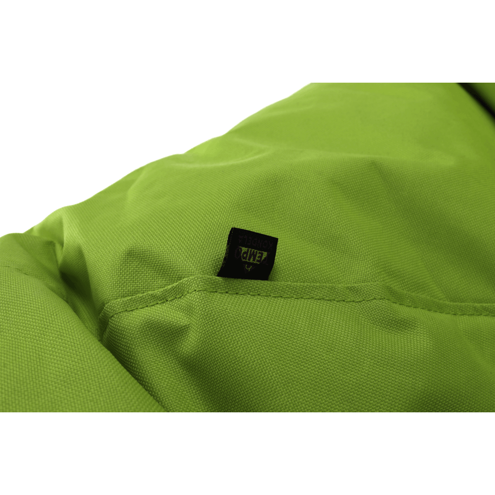 Fotoliu tip sac, material textil verde, KATANI