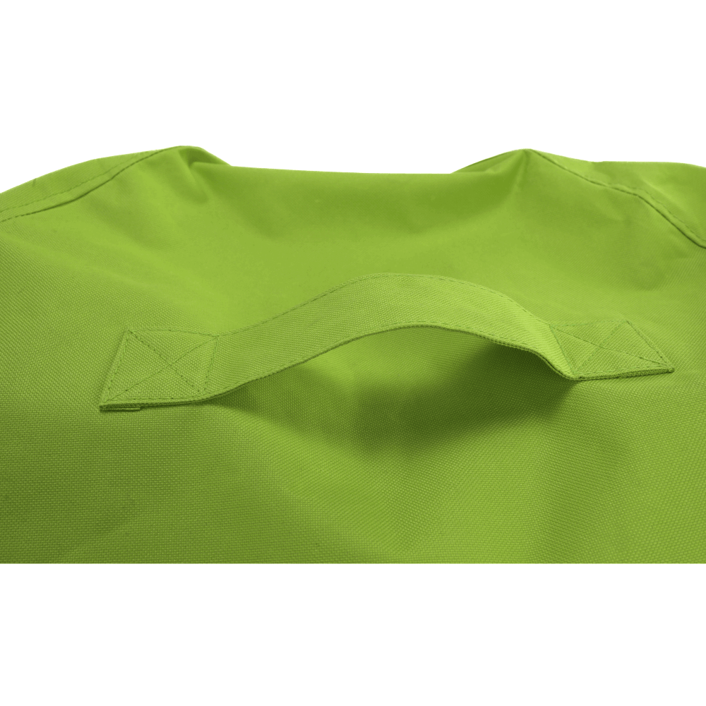 Fotoliu tip sac, material textil verde, KATANI