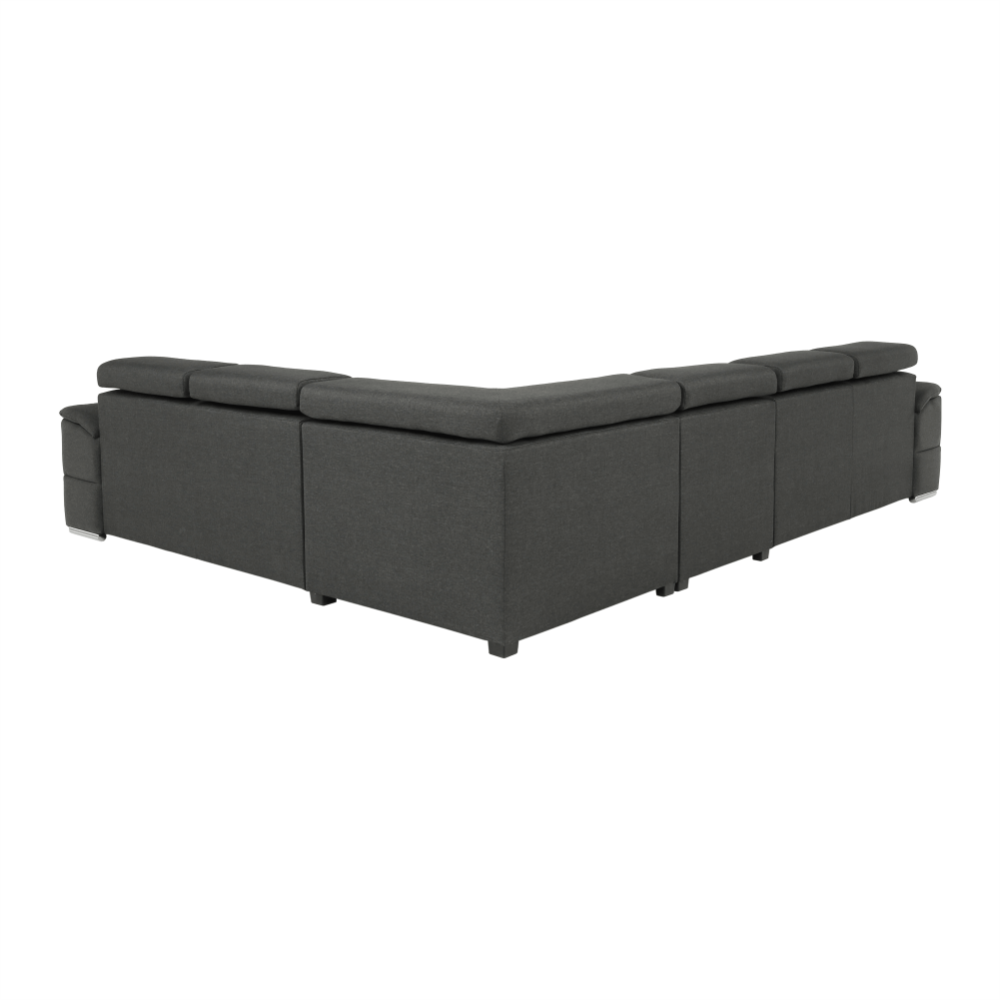 Ansamblu canapele, gri, SEGORIA LUX