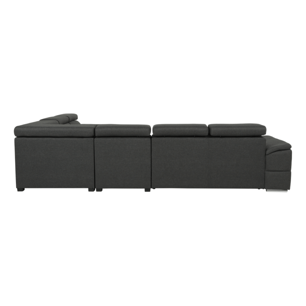 Ansamblu canapele, gri, SEGORIA LUX