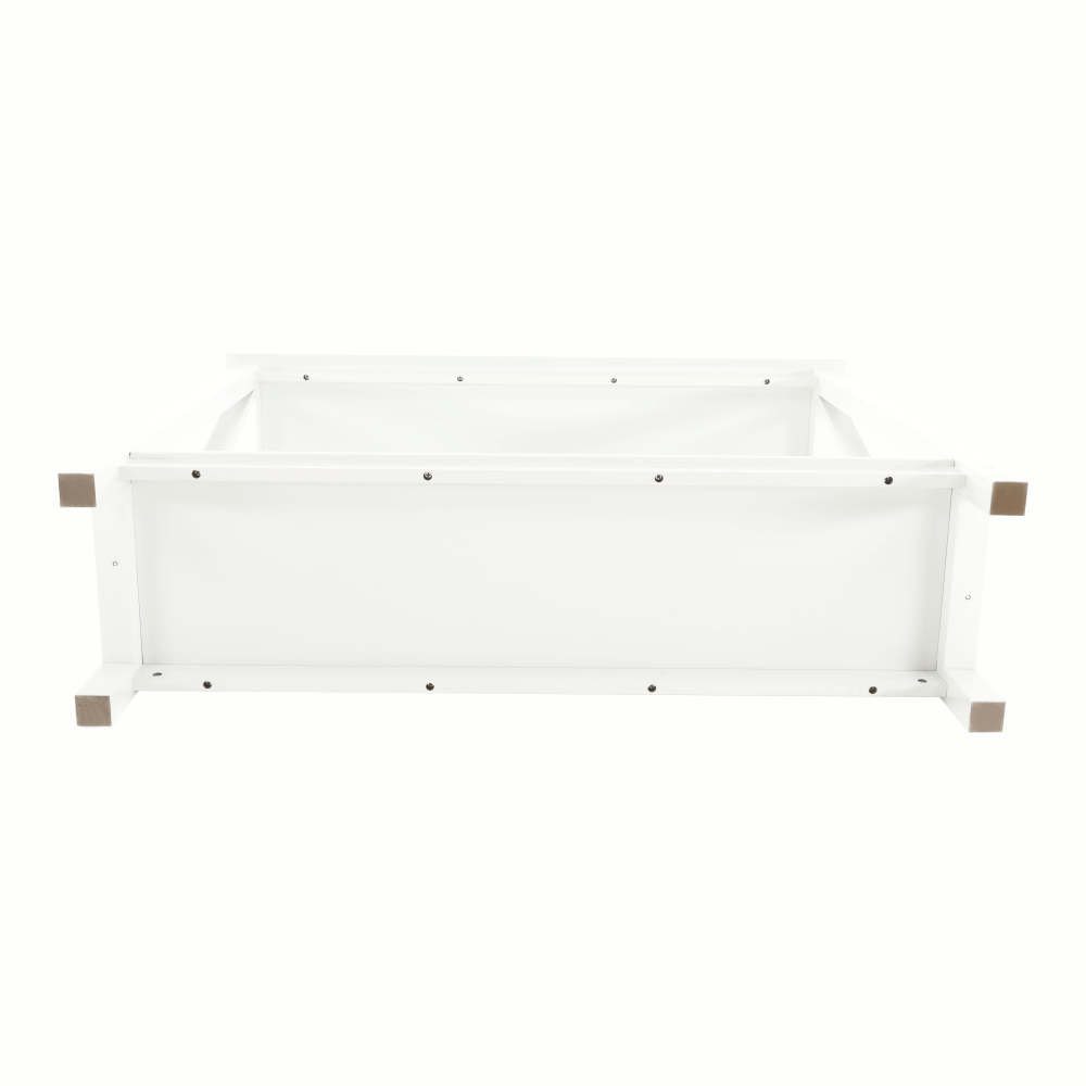 Măsuţă tip consolă, alb, SONET