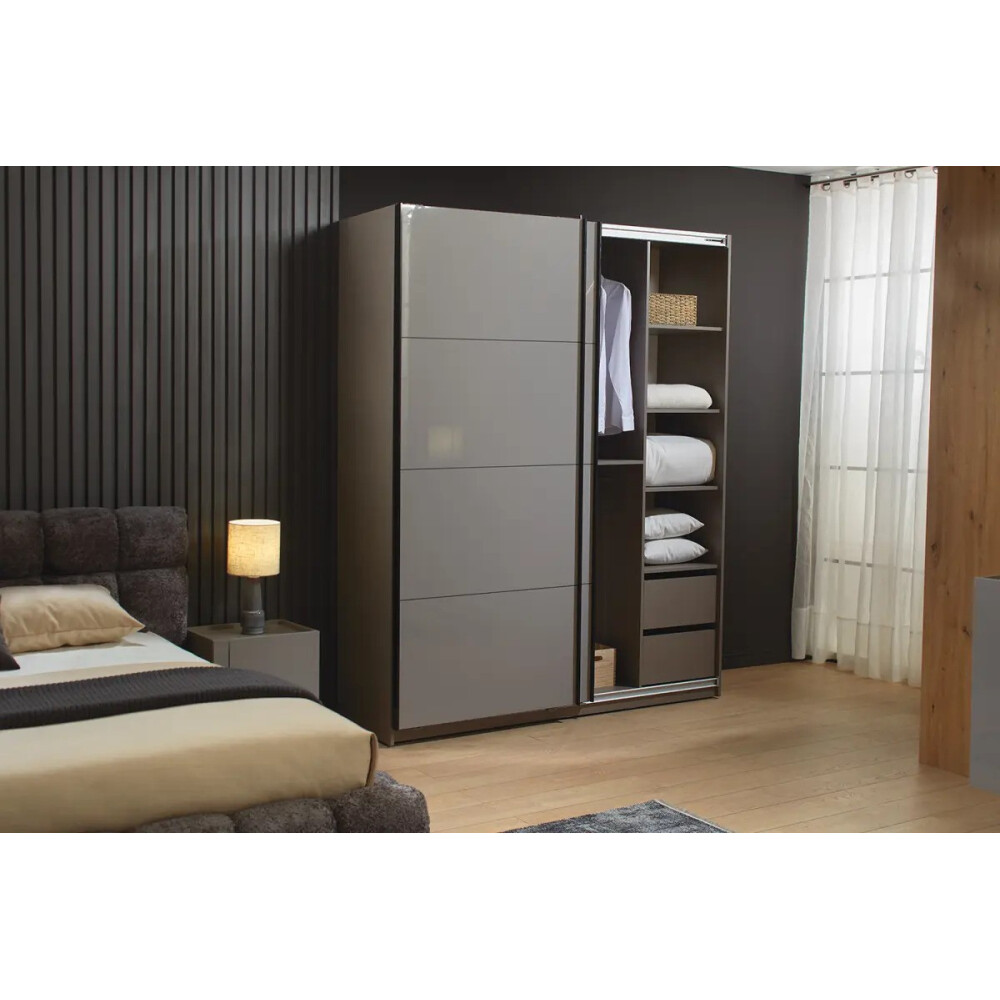 SPACE Dulap usi culisante GRI