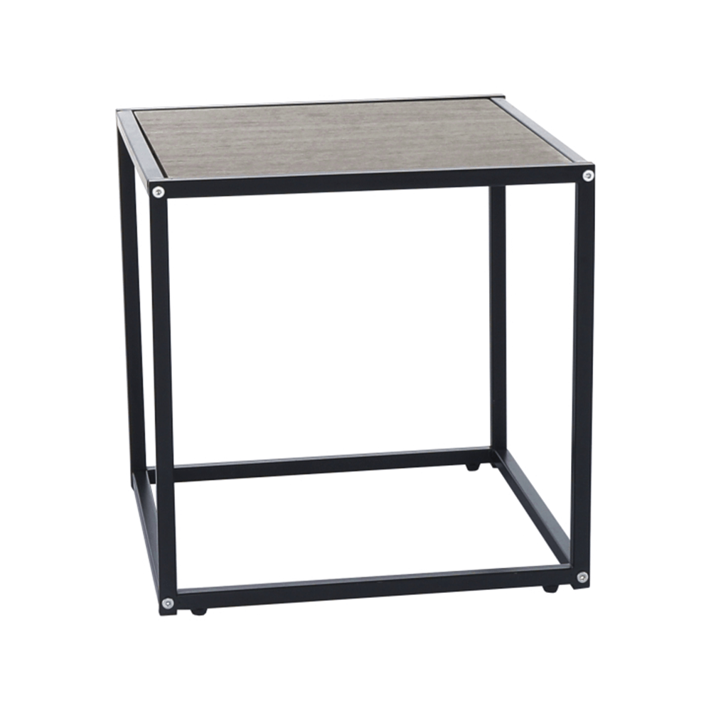Măsuţă portabilă, stejar/negru, JAKIM TYP 1