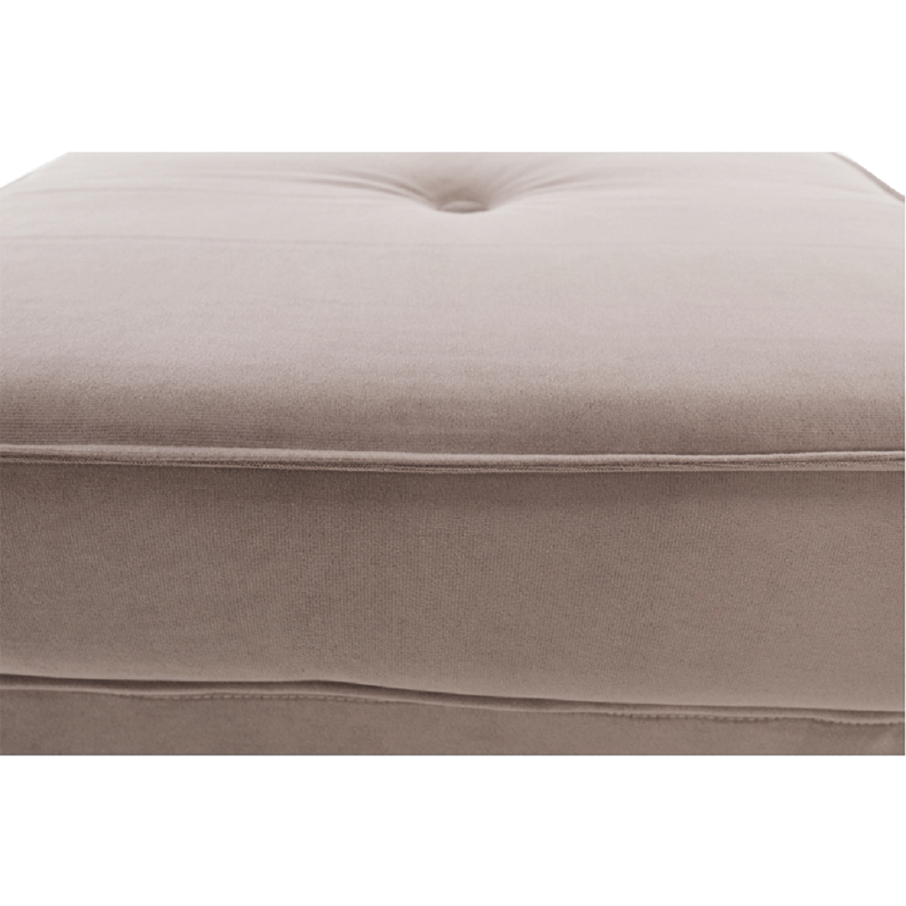 Taburet modern, bej-gri/fag, RUTINO