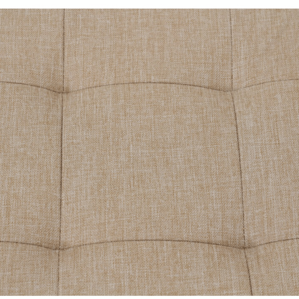 Taburet, material textil bej, FALON