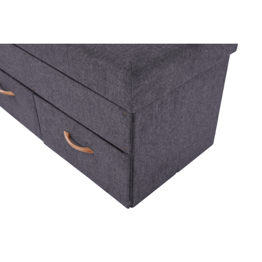 Taburet, gri, SULOT TYP 2