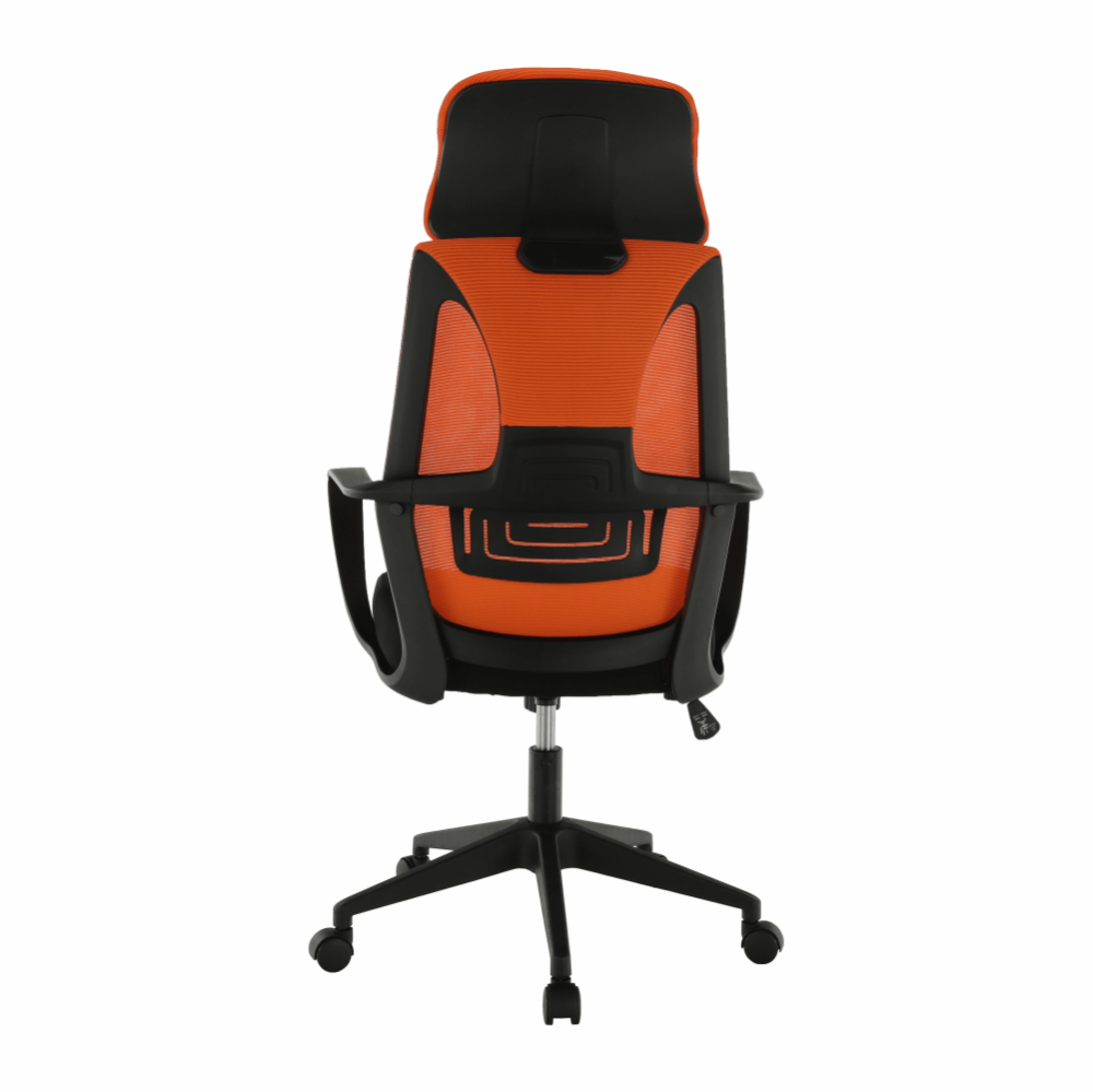 Fotoliu de birou, negru /orange TAXIS
