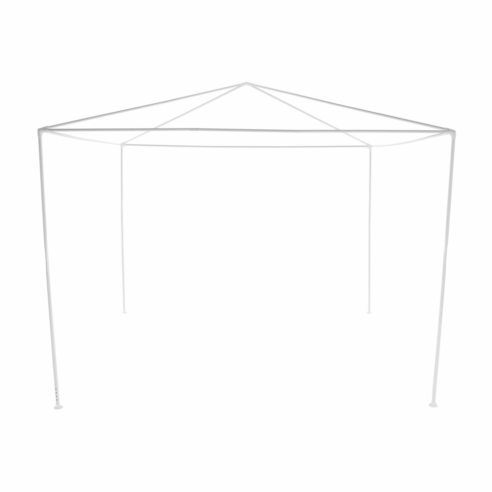 Cort de grădină pentru party, alb, 3x3 m, TEKNO TYP 1