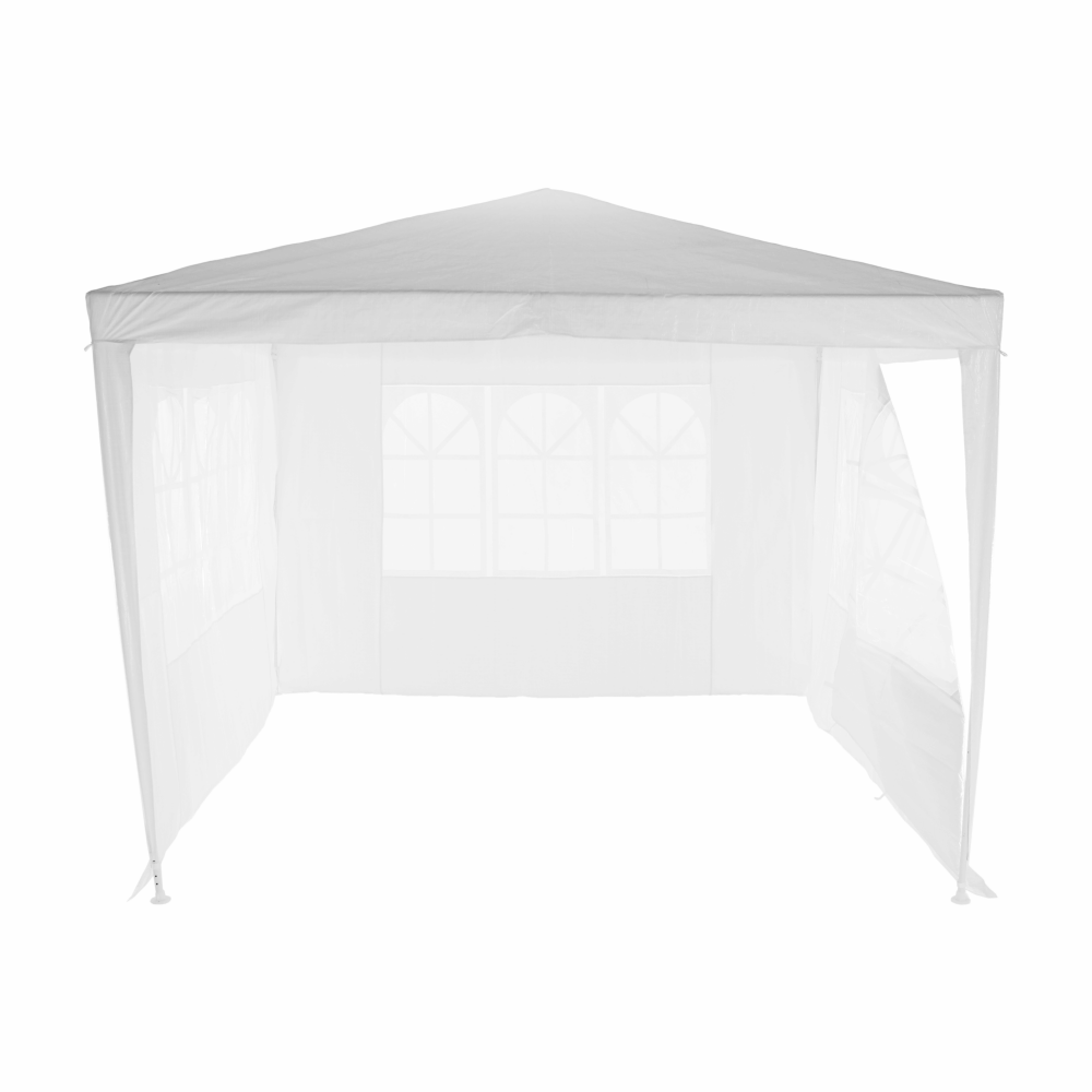 Cort de grădină pentru party, alb, 3x3 m, TEKNO TYP 1