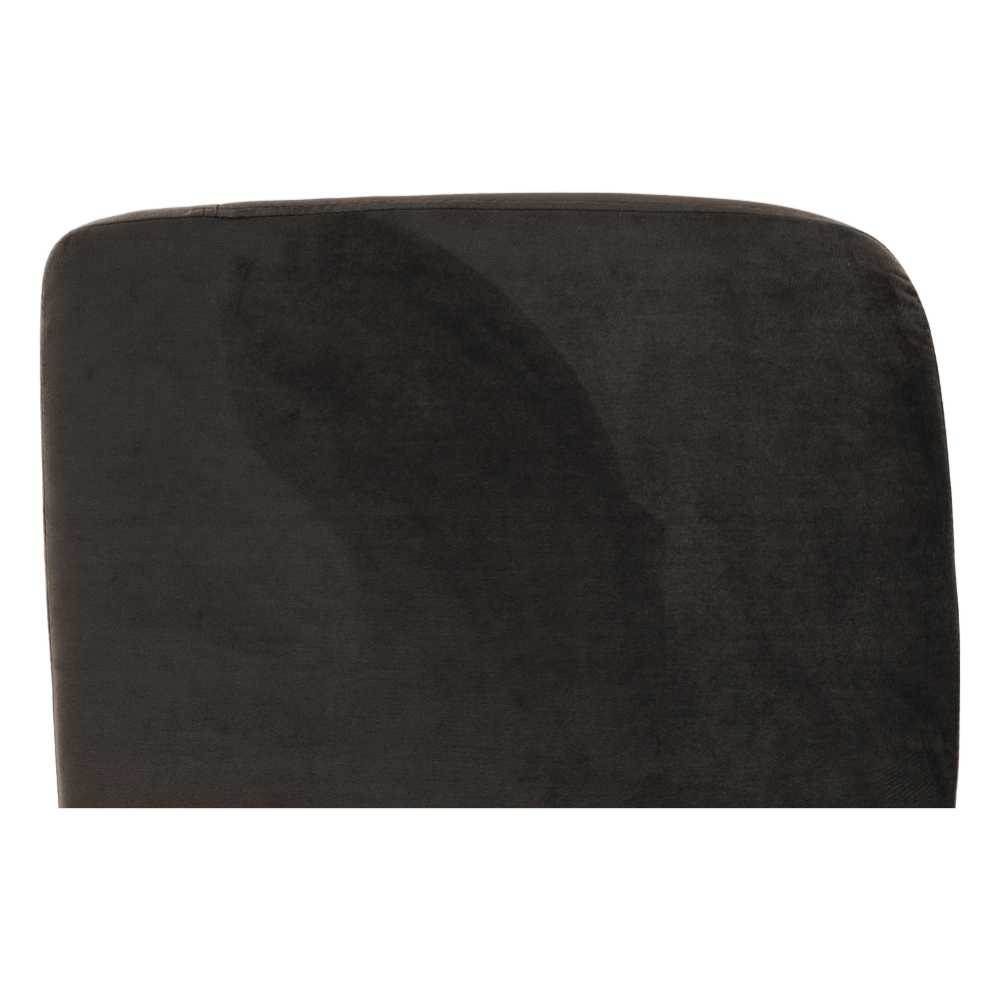 Fotoliu de design, catifea Velvet gri maroniu TAUPE, TENAL