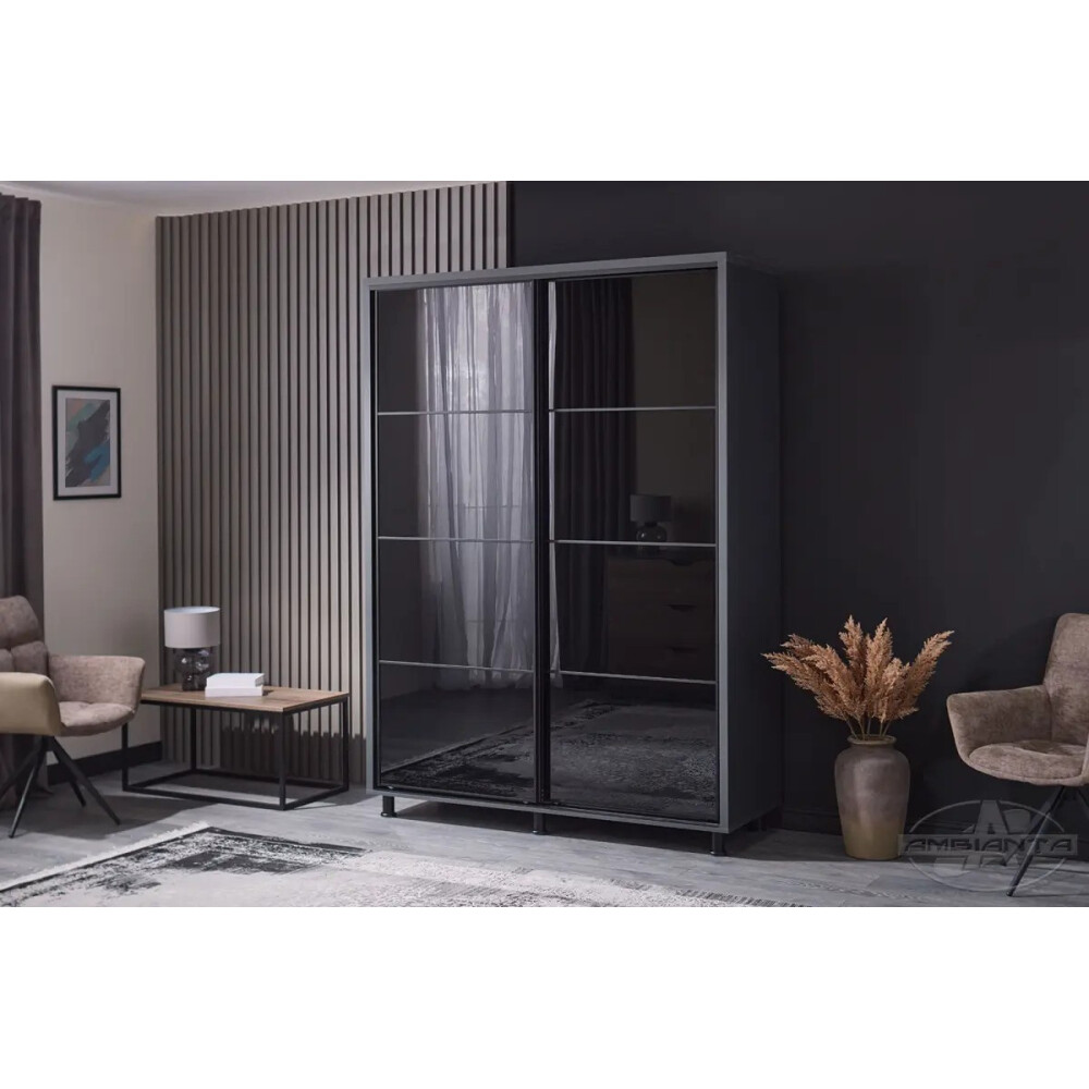 TORINO grafit cu sticla neagra 