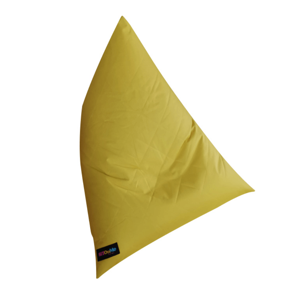 Fotoliu tip sac, material textil muştar, VETOK