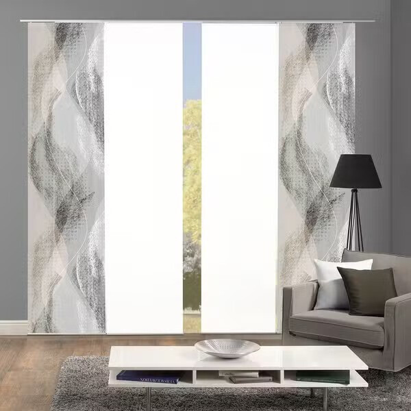 Perdea glisantă Torre (set de 4)