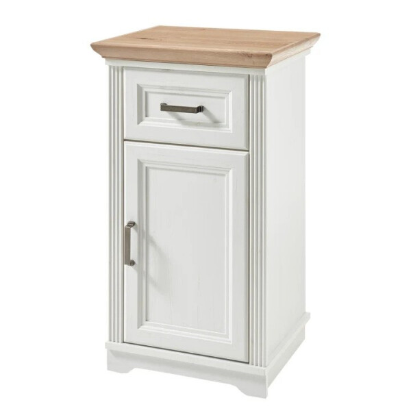 Dulapior Jasmund Decor alb de pin 