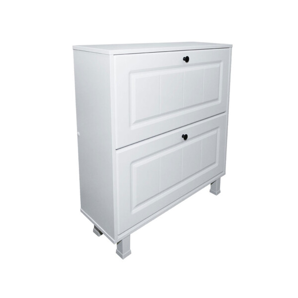 Pantofar Zapato 2 usi MDF Alb Mare