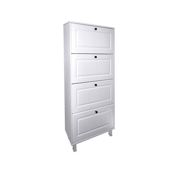 Pantofar Zapato 4 usi MDF Alb Mic