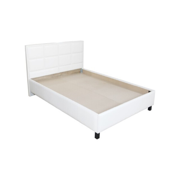 Pat Soft Tapitat Alb Piele Eco