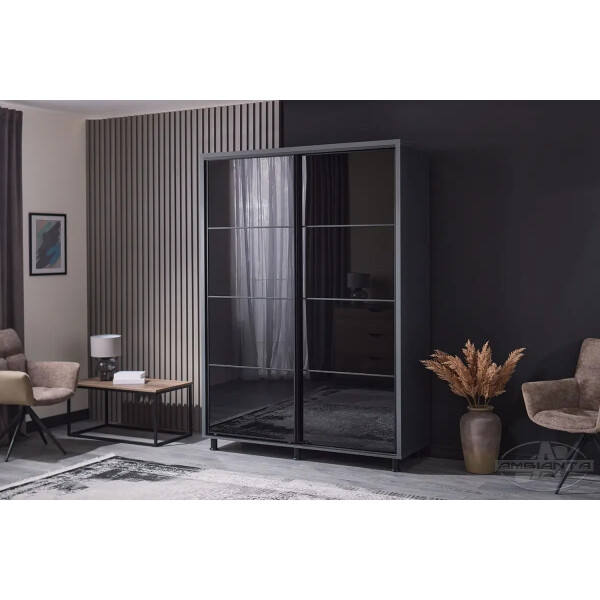 TORINO grafit cu sticla neagra 