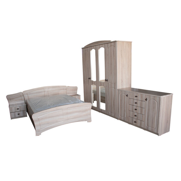 Dormitor Roma cu pat 140x200 cm