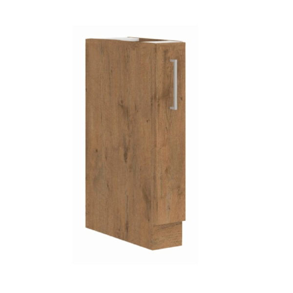 Cabinet inferior cu coş pull-out, stejar Lancelot, VEGA D15 CARGO BB