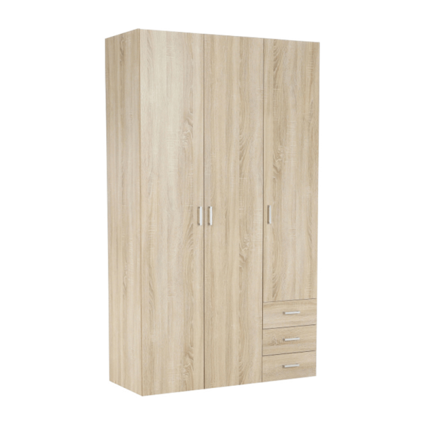 Dulap, 3 uşi, stejar sonoma, GWEN 70427
