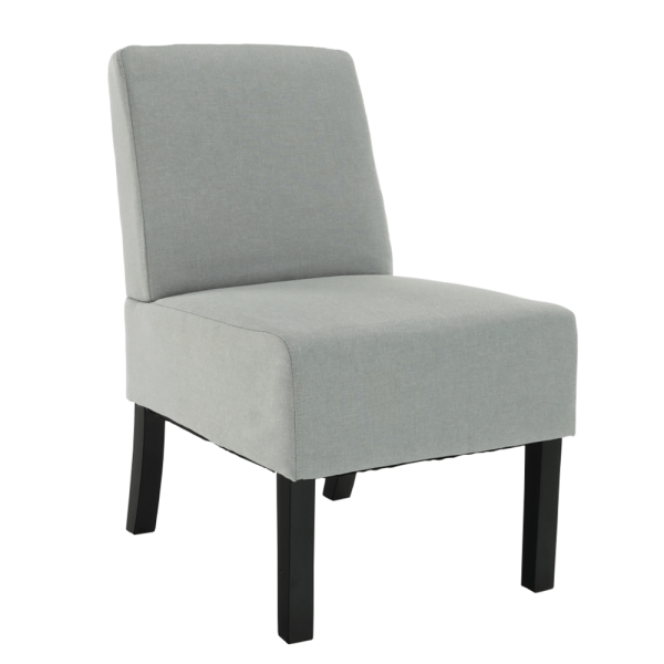 Fotoliu, gri deschis/negru, HEROLA