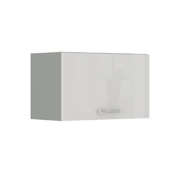 Dulap superior, alb extra lucios, PRADO 60 OK-40