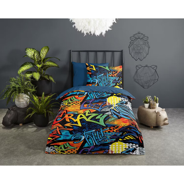 Lenjerie de pat pentru copii Jeff