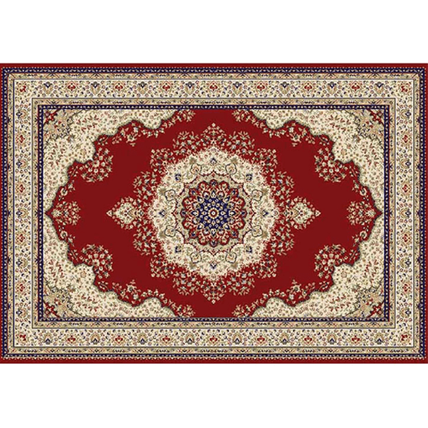 Covor 67x120 cm, vişiniu/amestec de culori/model oriental, KENDRA TYP 3