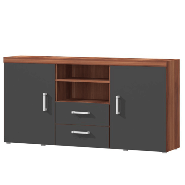 Scrin combinat CHERIS 5, prun/grafit gri