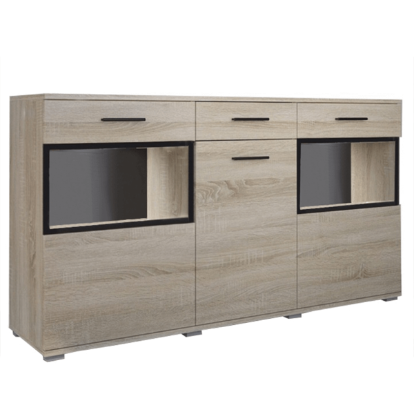 Comodă, stejar sonoma, BREAK