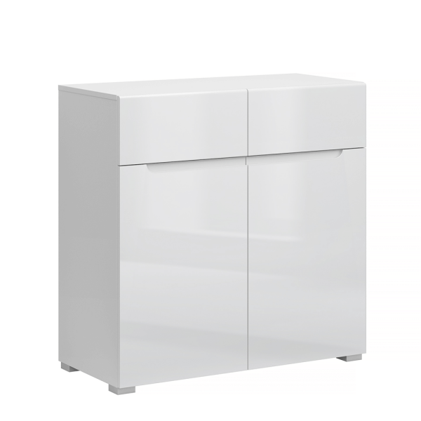 Scrin 2D2S, alb / alb cu luciu extra ridicat HG, JOLK