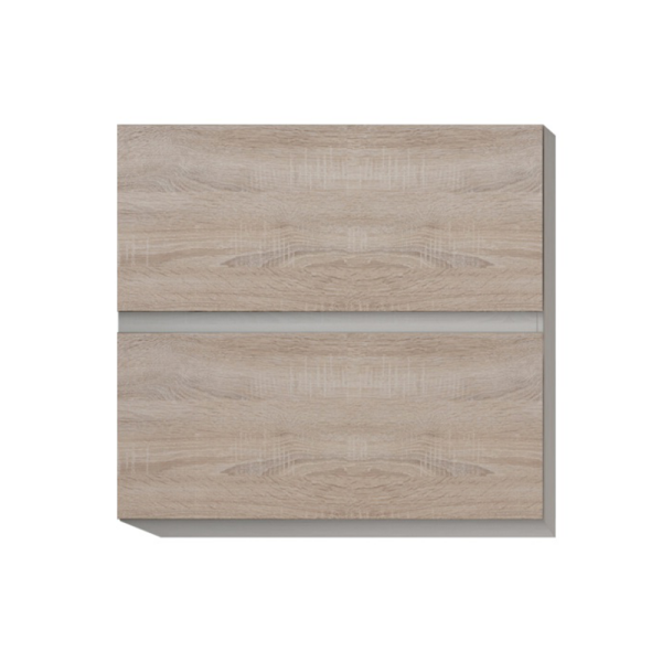 Dulap superior cu 2 uşi orizontale, stejar sonoma, LINE G60 U