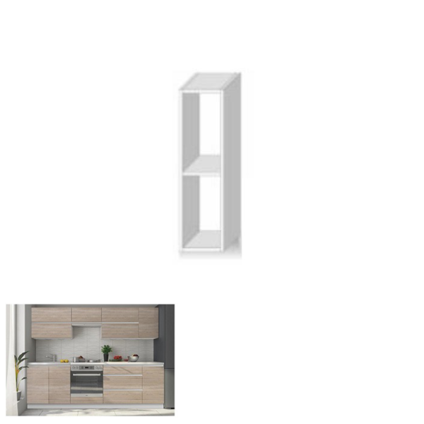 Etajeră superioară cu 1 raft, alb, LINE