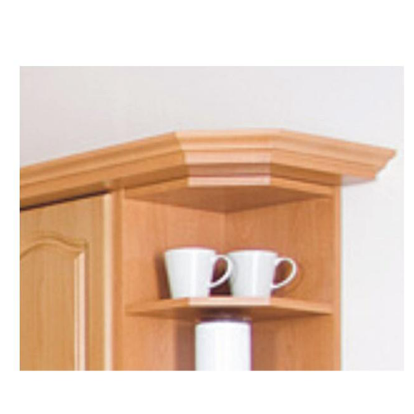 Coroană/plintă decorativă pentru linia de bucătărie LORA NEW MDF KLASIK