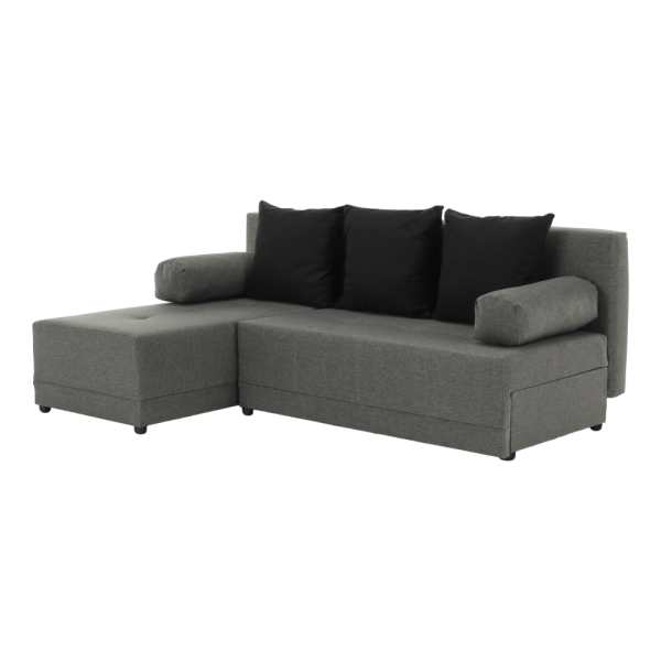 Colţar cu colţ, gri/negru, stâng, MEXX NEW