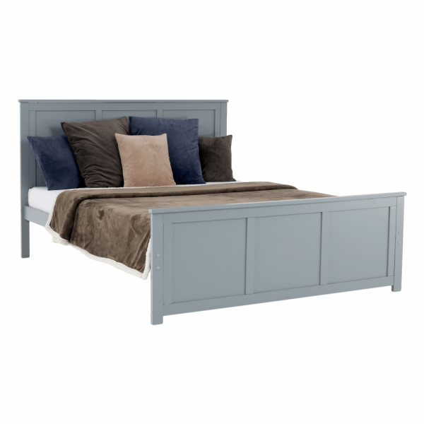 Pat cu grilaj, gri, MINAR