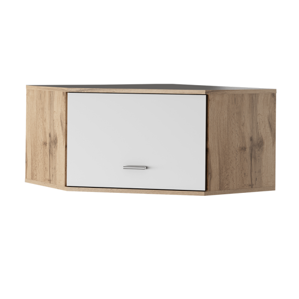 Extensie TIP 10, stejar wotan/alb, CYRIL