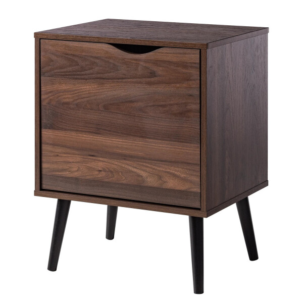 Noptiera Gjora II decor de nuc