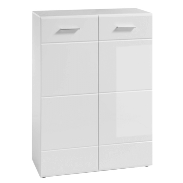 Pantofar, alb/extra lucios, NORLAN 1